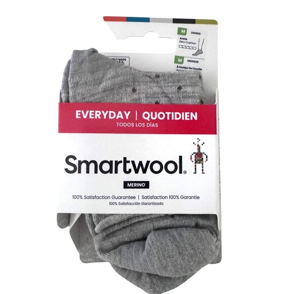 Smartwool Everyday Zero Cushion Size Medium Ankle Sock Merino Wool NWT - Picture 1 of 4